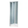 Chiusura doccia GCayman porta a battente 77-81 cm bianco/stampato