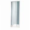 Chiusura doccia GCayman porta a battente 77-81 cm bianco/crilex
