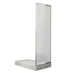 Chiusura doccia Violino parete fissa 77-79 cm cromo/stampato