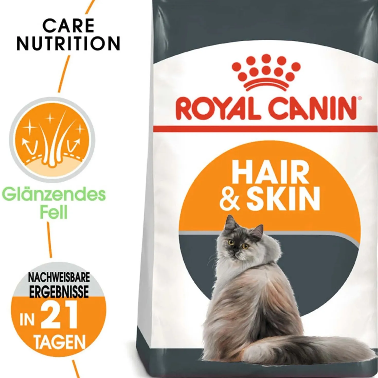 Cibo secco per gatti Royal Canin Hair & Skin Care 2 kg