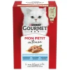 Cibo umido per gatti Purina Gourmet Mon Petit Merluzzo, Sardina e Salmone 6x50 g
