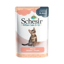 Cibo umido per gatto Schesir Pollo busta 85 g