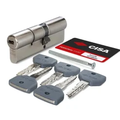 Cilindro europeo di sicurezza Cisa Asix P8 misura 40/50 mm