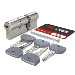 Cilindro europeo di sicurezza Cisa Asix P8 misura 35/50 mm