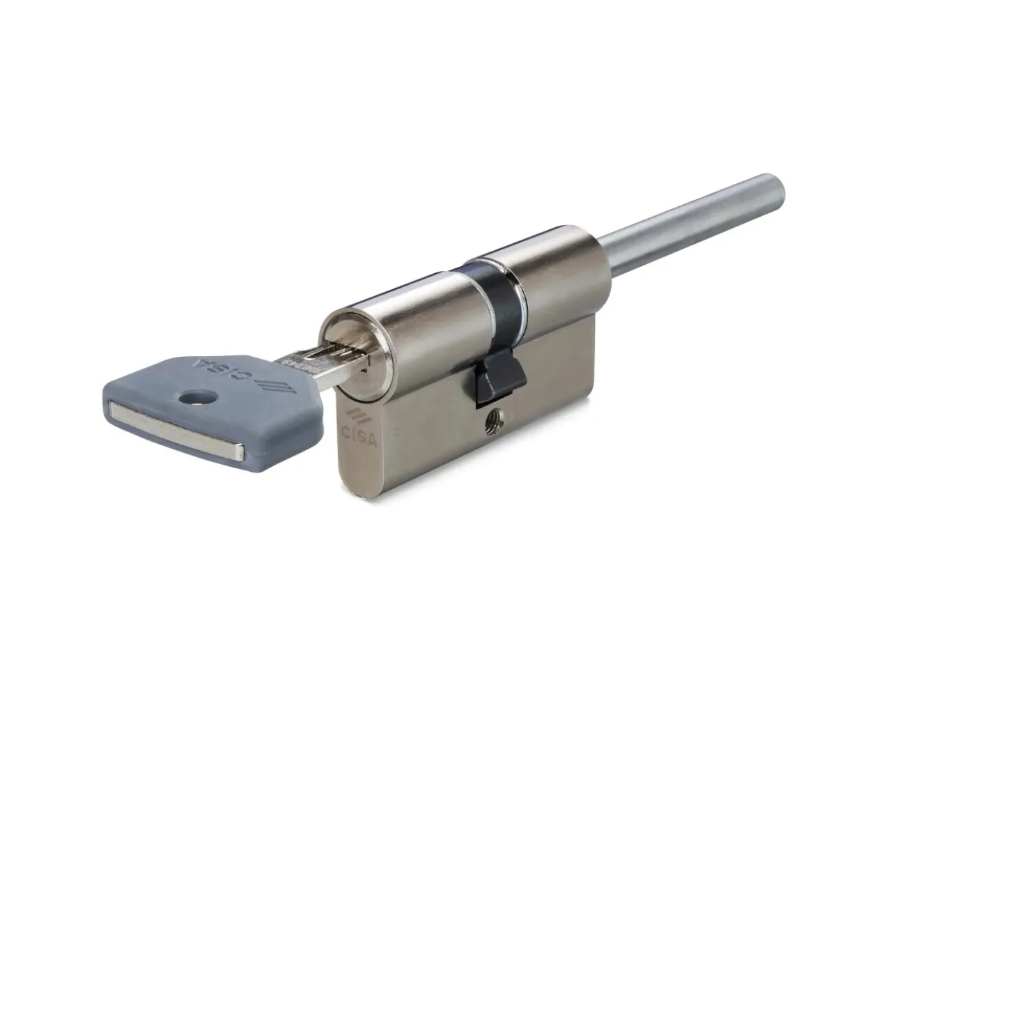 Cilindro europeo di sicurezza con codolo Cisa Asix P8 misura 30/50 mm