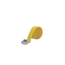 Cinghia a fibbia giallo 3 m x 25 mm P 250 kg