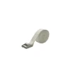 Cinghia a fibbia inox bianco 3 m x 25 mm P 250 kg