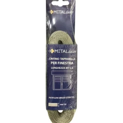 Cintino tapparella per finestra in nylon grigio 20 mm x 5,5 mt