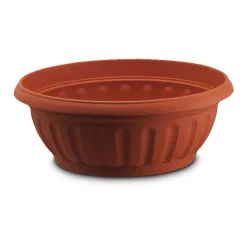 Ciotola Fenice con sottovaso Ø 40 cm in plastica