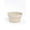 Ciotola in plastica riciclata Mymood 25 cm bianco pietra
