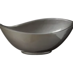 Ciotola per piante antracite 38x14,5 cm