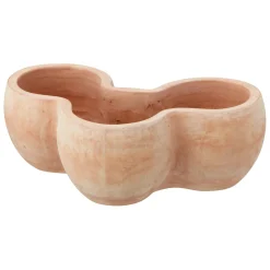 Ciotola per piante in terracotta 12,1x36x23 cm