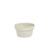 Ciotola plastica riciclata Ø 15 cm bianco pietra