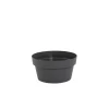 Ciotola plastica riciclata Ø 15 cm grigio fumo