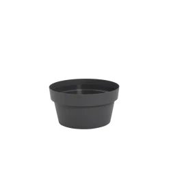 Ciotola plastica riciclata Ø 15 cm grigio fumo