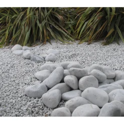 Ciottolo bianco Carrara 100-200 mm 15 kg