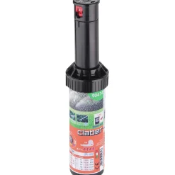 Claber irrigatore a turbina media gittata alzo 10 cm (4")