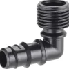 Claber raccordo a gomito Ø 1/2" (13-16 mm) filetto 1/2" 2 pz