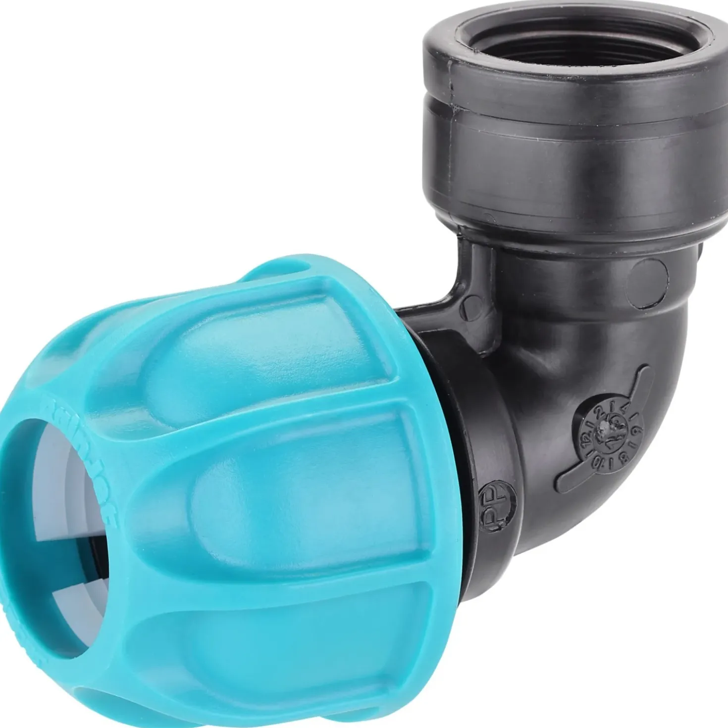 Claber raccordo a gomito Ø 25 mm filetto 20 mm (3/4")F