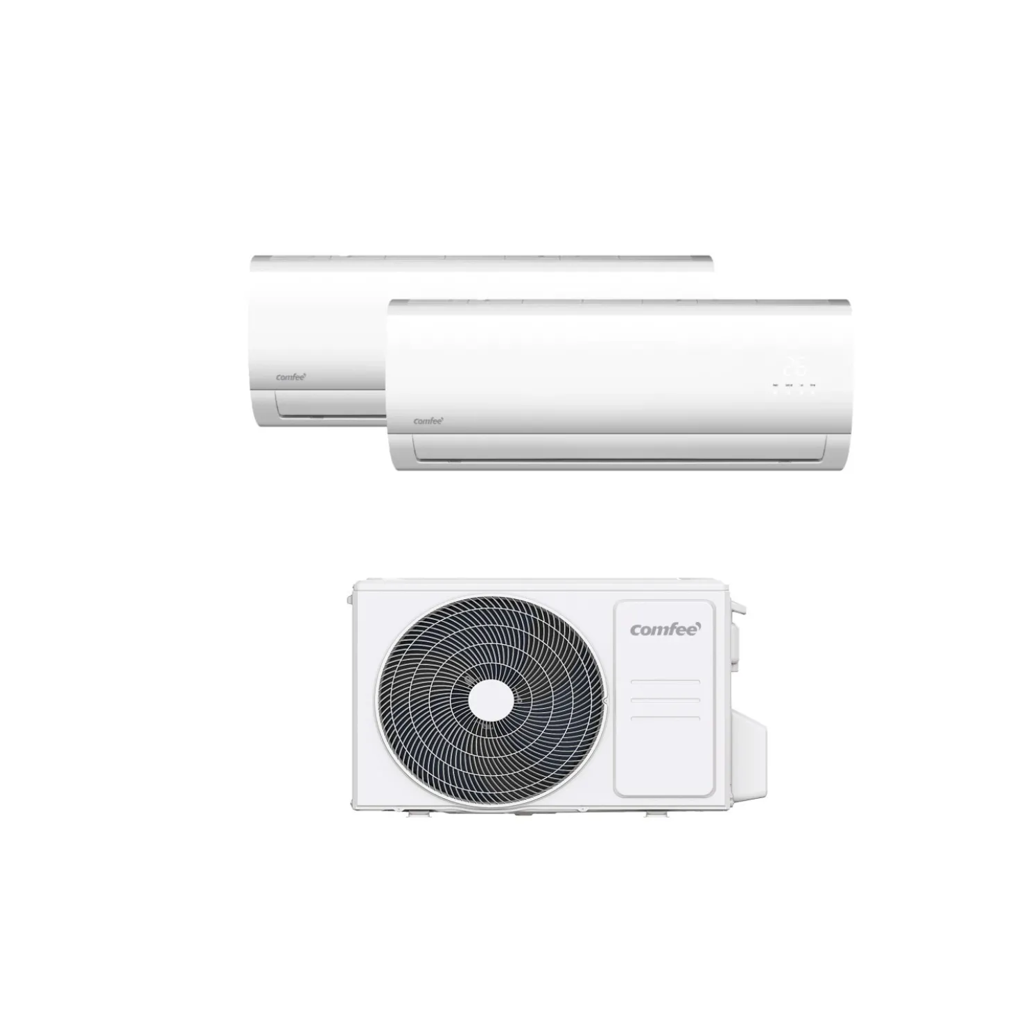Climatizzatore fisso Comfee dualsplit Wifi 9000+12000 BTU classe A++/A+