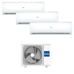 Climatizzatore fisso Haier Set Trendy trialsplit 9000+9000+12000/21000 A++