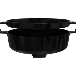 Cocotte 2in1 e padella Weber Gourmet BBQ System ghisa smaltata