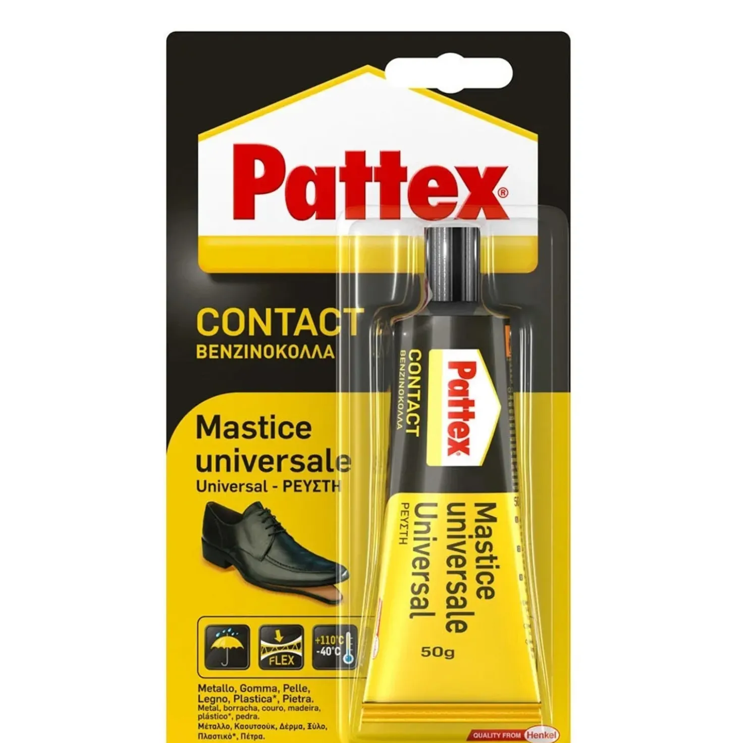 Colla a contatto Pattex Mastice Universale 50 g