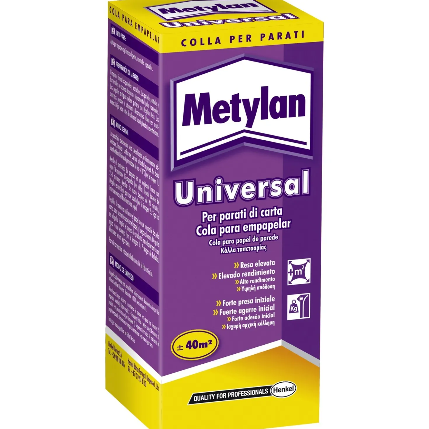 Colla in polvere universale Metylan 125 g