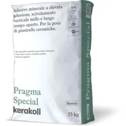 Colla per piastrelle adesivo minerale Special 25 kg bianco