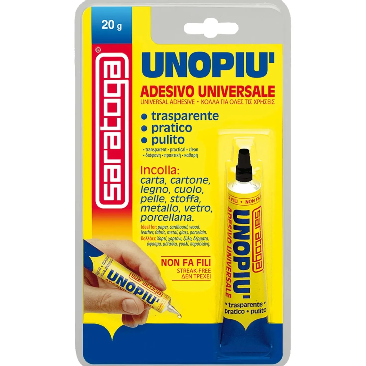 Colla universale Saratoga Unopiù 20 g