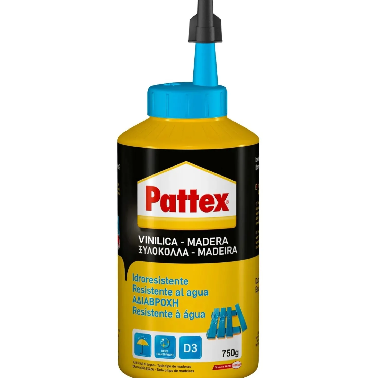 Colla vinilica Pattex Idroresistente 750 g