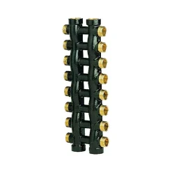 Collettore complanare 6+6 uscite 1/2"