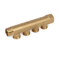 Collettore componibile maschio/femmina 3/4" 4 attacchi ø16 ot