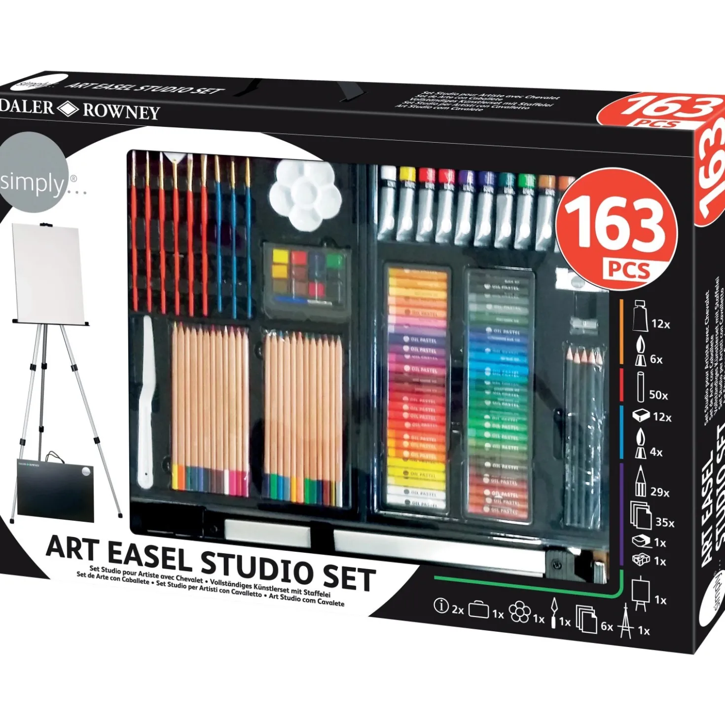 Collezione Art Studio 163 accessori colori assortiti