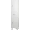 Colonna bagno 2 ante destra e 1 cassetto bianco
