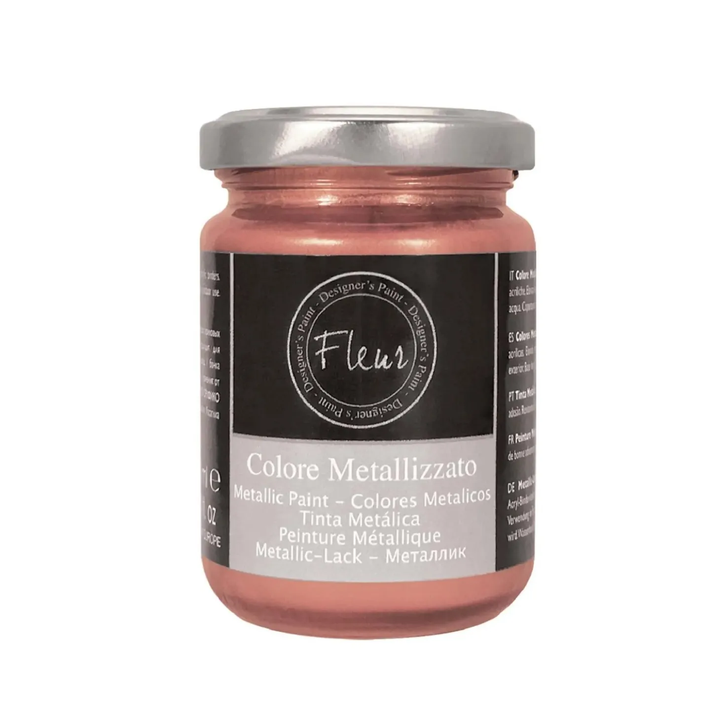 Colore metallizzato Fleur F93 Cosmo Rose Gold 130 ml