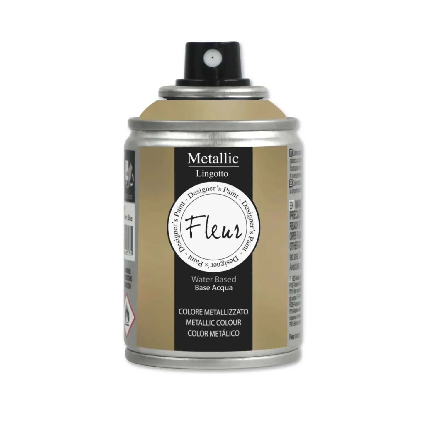 Colore metallizzato spray Fleur F92 Lingotto 100 ml