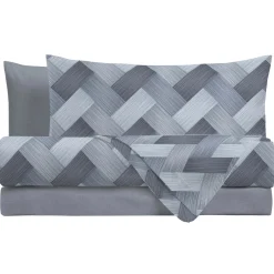 Completo letto matrimoniale 240x290 cm fantasie assortite