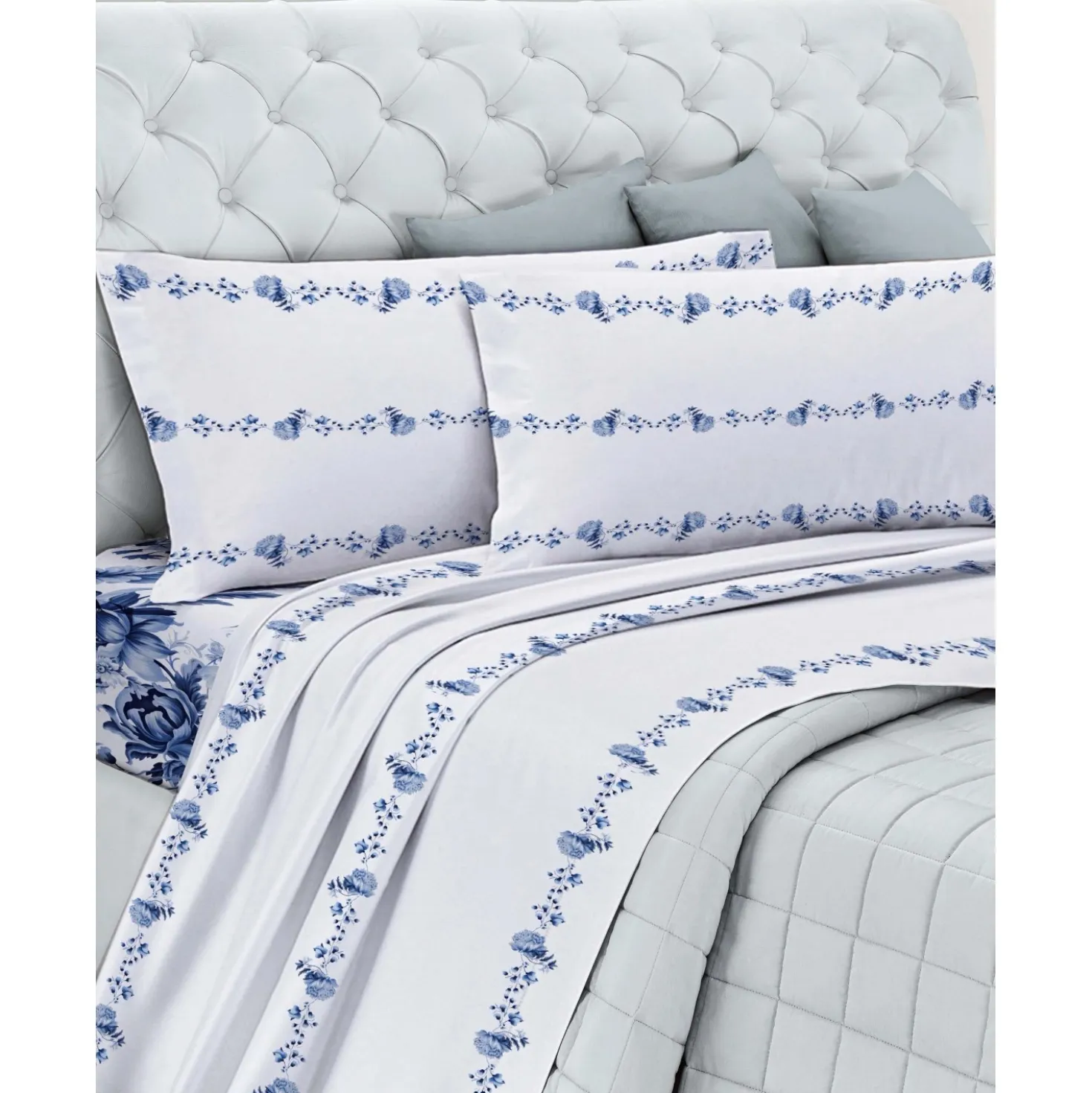 Completo letto matrimoniale Gemitex in cotone assortito