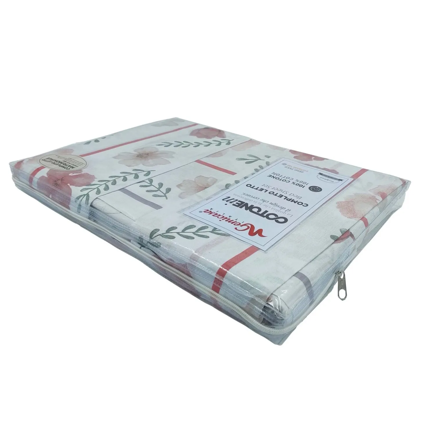 Completo letto matrimoniale Gemitex in cotone assortito