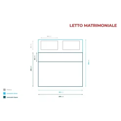 Completo letto matrimoniale Gemitex in cotone assortito