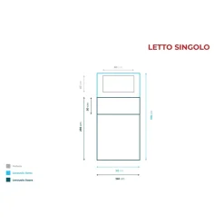 Completo letto singolo Gemitex in cotone assortito