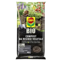 Compost da residui vegetali Compo Bio 45 l