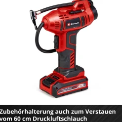 Compressore a batteria Einhell per auto