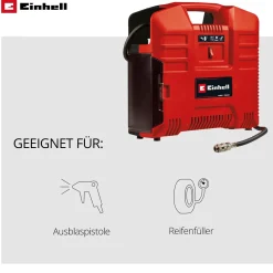 Compressore portatile a batteria Einhell Power X-Change TE-AC 36/8 Li