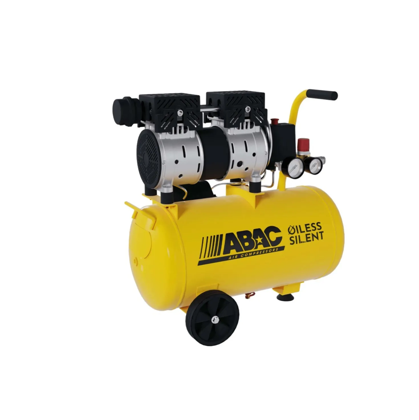 Compressore silenziato oil-free ABAC Pole Position XT 24 L