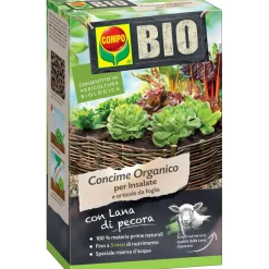 Concime per orto insalate e orticole a foglia organico Compo Bio 750 g