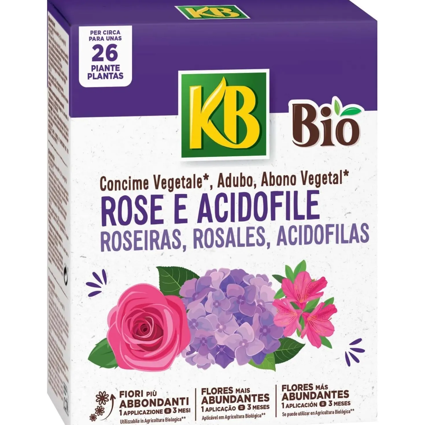 Concime per rose e acidofile KB 650 g