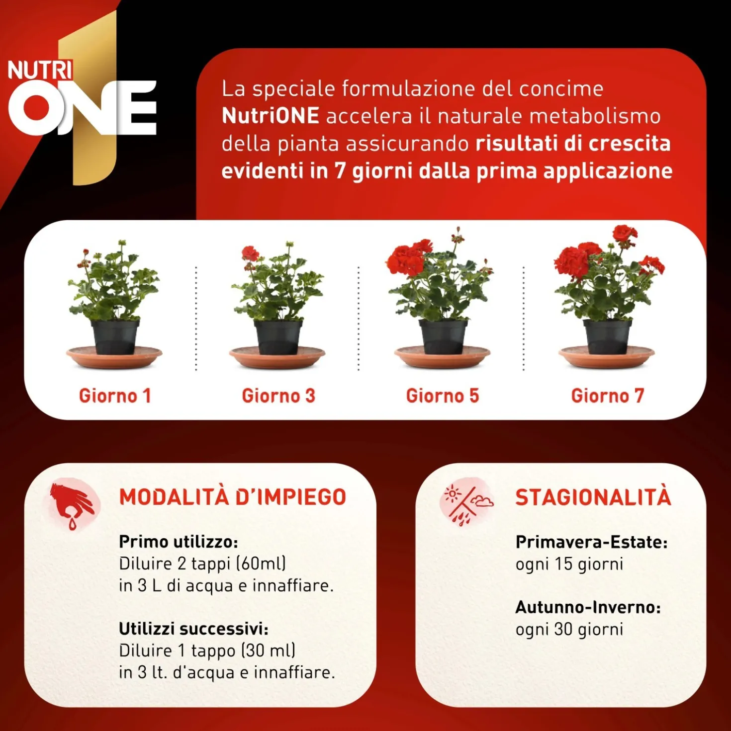Concime universale NutriONE 1 l