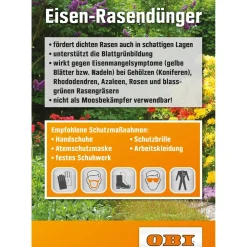 Concime universale per fiori base solfato di ferro OBI 7,5 kg